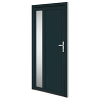 Porta Ingresso Antracite 98x208 cm in PVCcod mxl 94066