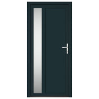 Porta Ingresso Antracite 98x208 cm in PVCcod mxl 94066