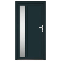 Porta Ingresso Antracite 108x208 cm in PVCcod mxl 70054