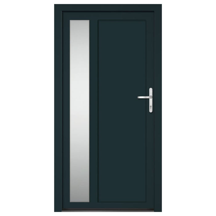 Porta Ingresso Antracite 108x208 cm in PVCcod mxl 70054