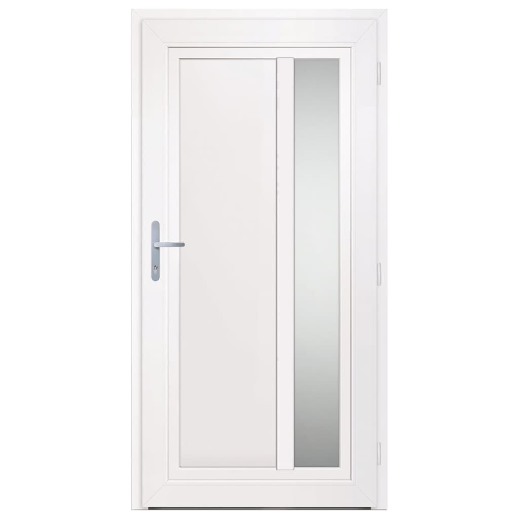 Porta Ingresso Antracite 108x208 cm in PVC 3157105
