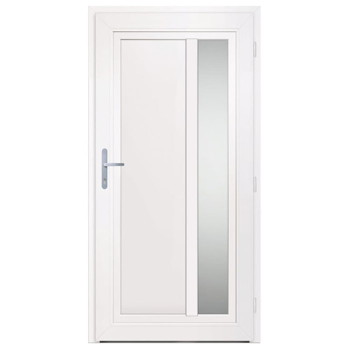 Porta Ingresso Antracite 108x208 cm in PVC 3157105