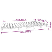 Bordo per Spa Grigio in Polyrattan e Legno Massello di Acacia 3157117