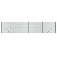Recinzione Metallica con Picchetti Ancoraggio Verde 2,2x10 mcod mxl 133918