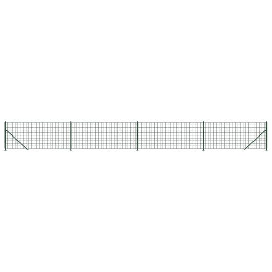 Recinzione Metallica con Flangia Verde 0,8x10 mcod mxl 134724