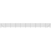 Recinzione Metallica Antracite 1,4x25 m in Acciaio Zincatocod mxl 78933