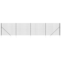 Recinzione Metallica con Picchetti Ancoraggio Antracite 1,4x10mcod mxl 79916