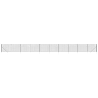 Recinzione Metallica con Picchetti Ancoraggio Antracite 2,2x25m 154255