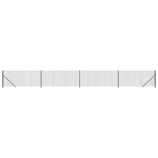 Recinzione Metallica con Flangia Antracite 0,8x10 mcod mxl 86722