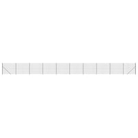 Recinzione Metallica con Flangia Antracite 1,6x25 m 154316