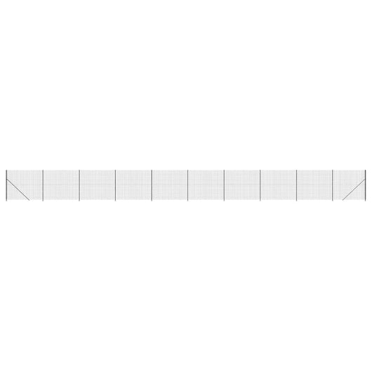 Recinzione Metallica con Flangia Antracite 1,8x25 m