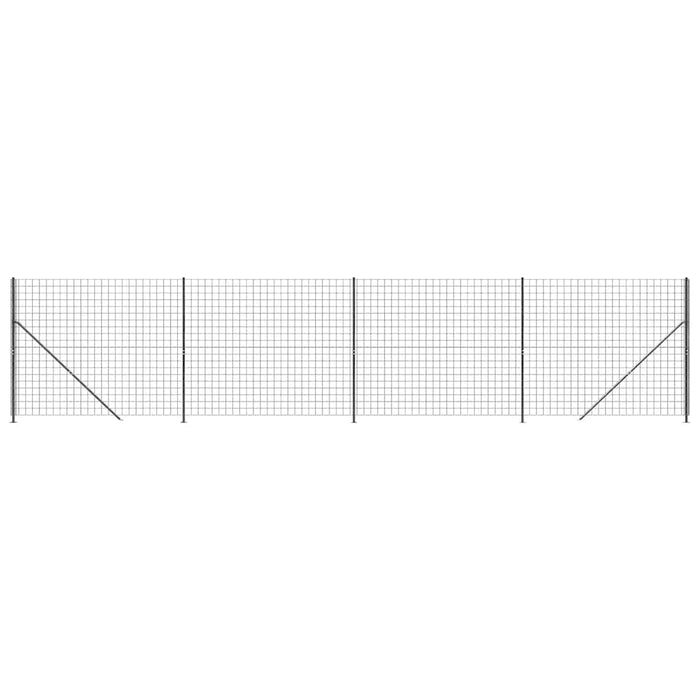 Recinzione Metallica con Flangia Antracite 2x10 mcod mxl 95178