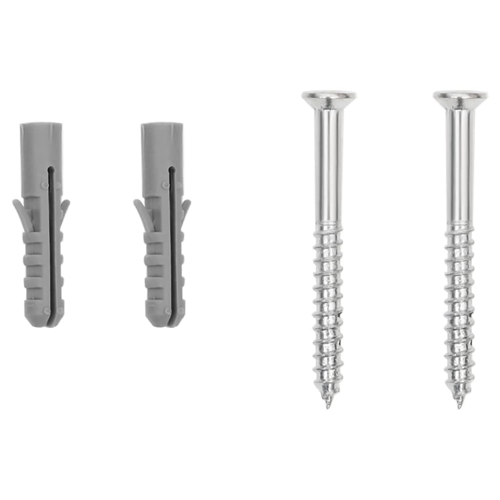 Portabici per 2 Biciclette Acciaio Zincato 154417