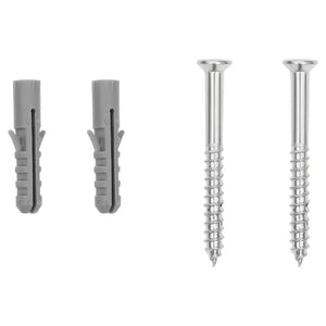 Portabici per 2 Biciclette Acciaio Zincato 154417