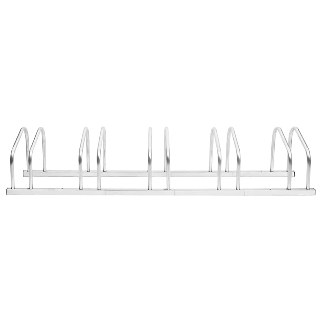Supporto portabici per 5 biciclette 133,5 x 33 x 26 cm acciaio zincato 02_0004581