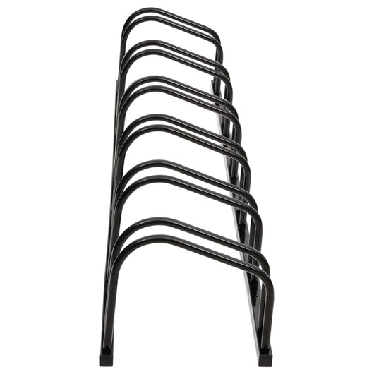 Portabici per 6 Biciclette Acciaio Nero 154426