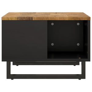 Tavolino da Salotto 60x50x35 cm in Legno Massello di Mango