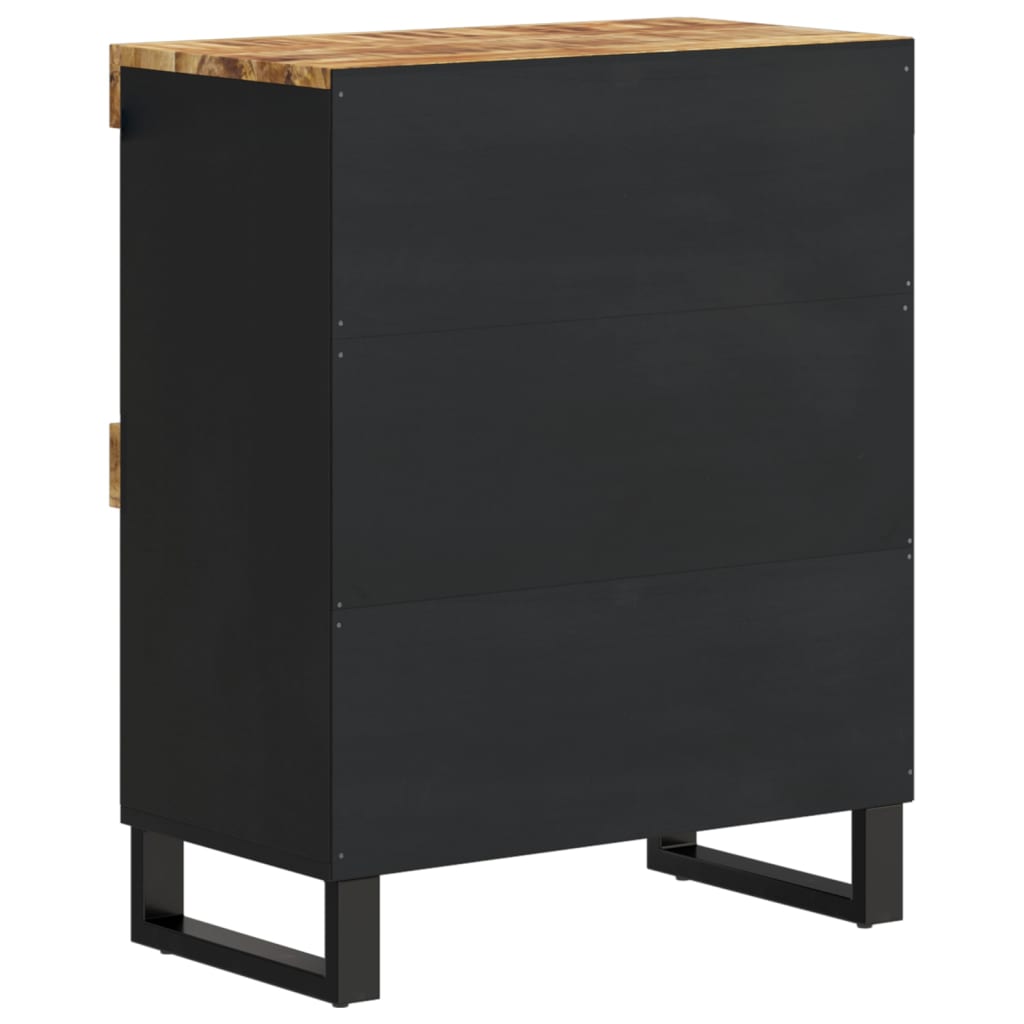 Credenza 60x33x75 cm in Legno Massello di Mango 352885