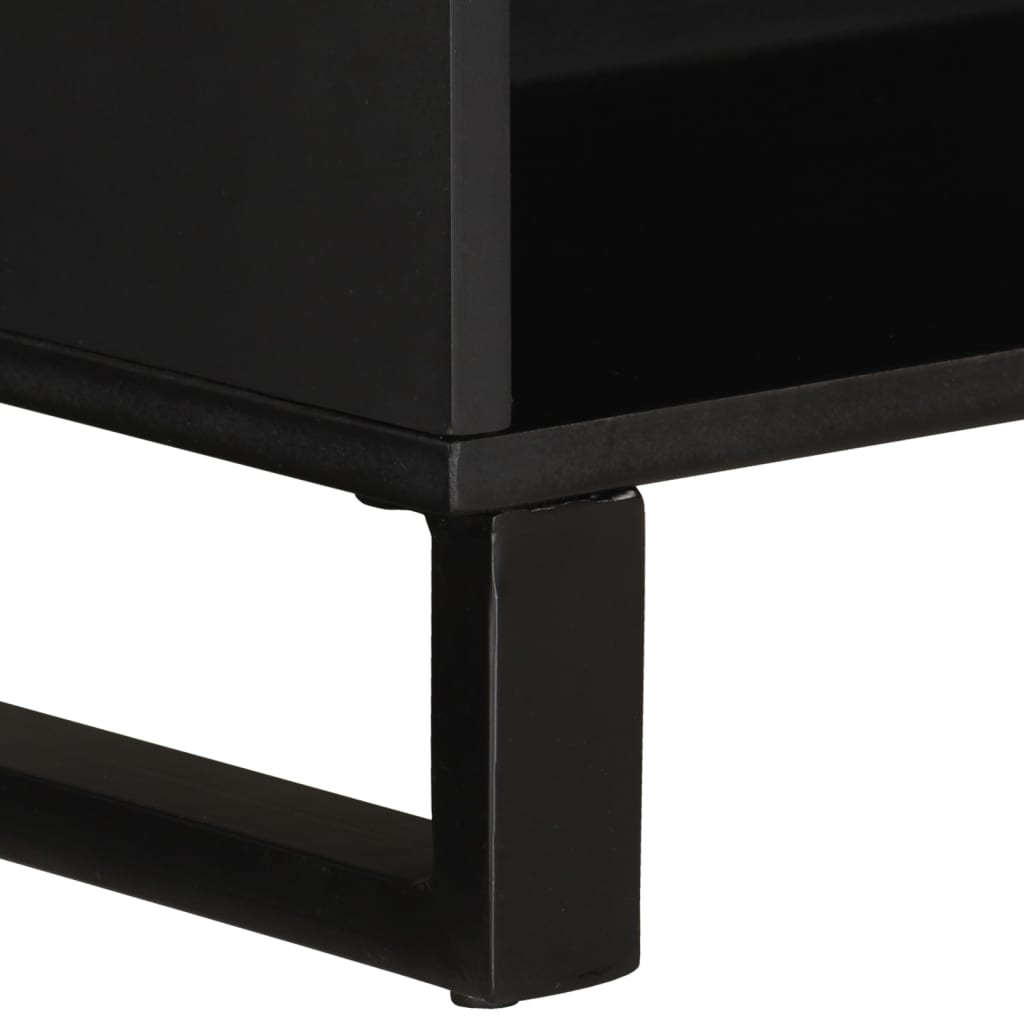 Credenza-Buffet-Armadio da cucina 60x33x75 cm in Legno Massello di Mango 463568