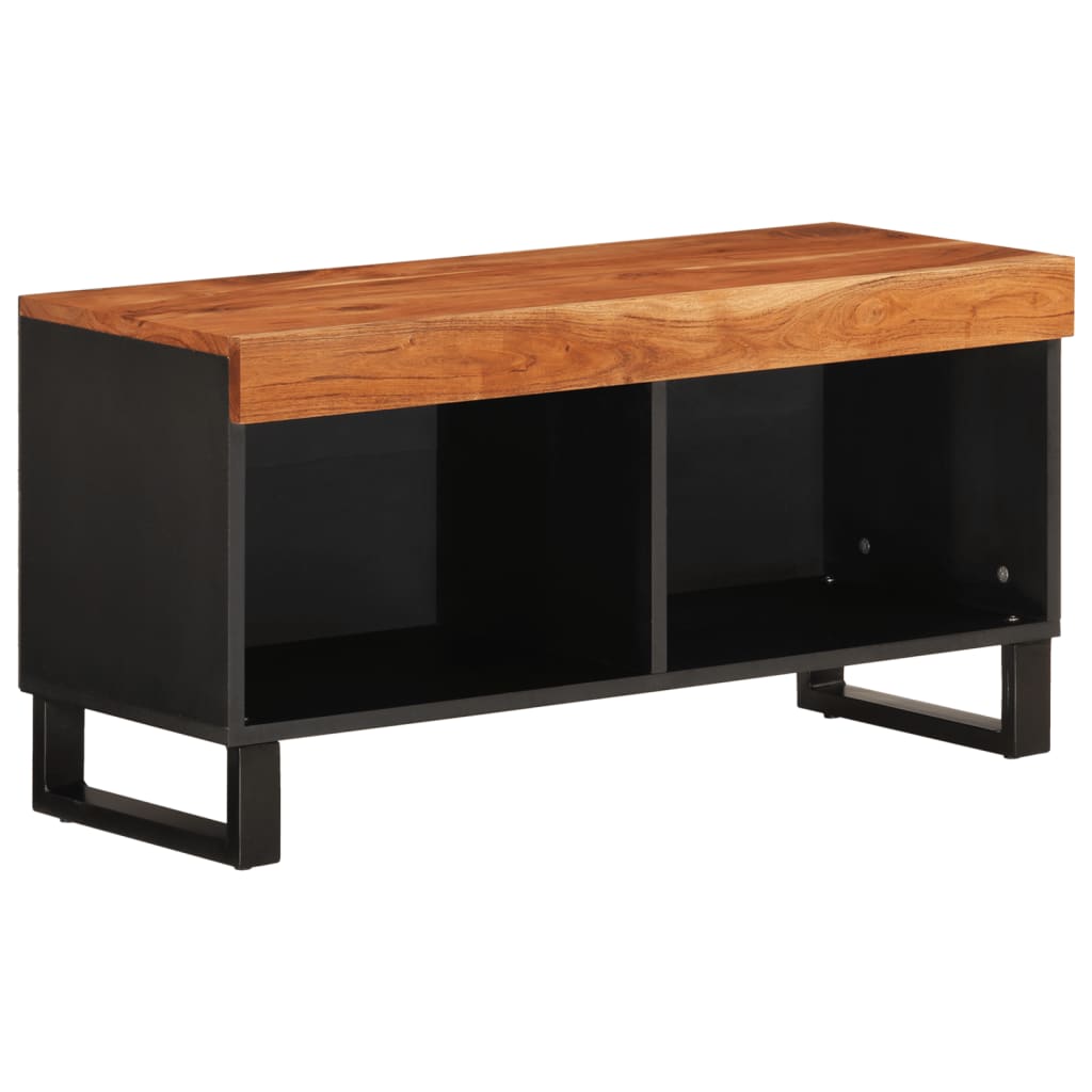 Mobile Porta TV-Mobile per TV-Credenza TV 85x33x43,5 cm in Legno Massello di Acacia