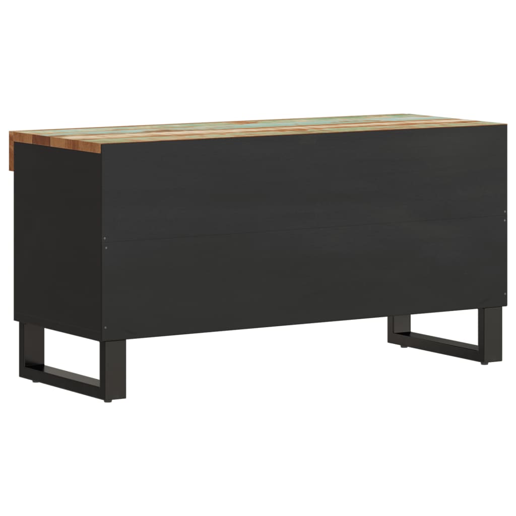 Mobile Porta TV-Mobile per TV-Credenza TV 85x33x43,5 in Legno Massello di Recupero