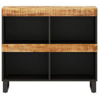 Credenza-Buffet-Armadio da cucina 85x33x75 cm in Legno Massello di Mango 533502