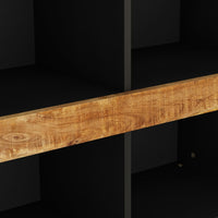 Credenza-Buffet-Armadio da cucina 85x33x75 cm in Legno Massello di Mango 533502