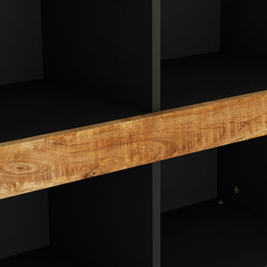 Credenza-Buffet-Armadio da cucina 85x33x75 cm in Legno Massello di Mango 533502