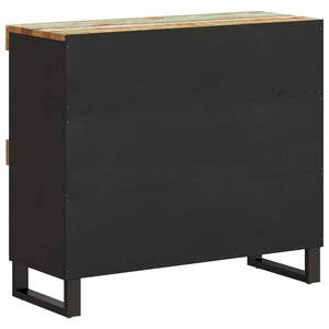 Credenza 85x33x75 cm in Legno Massello di Recupero 352899