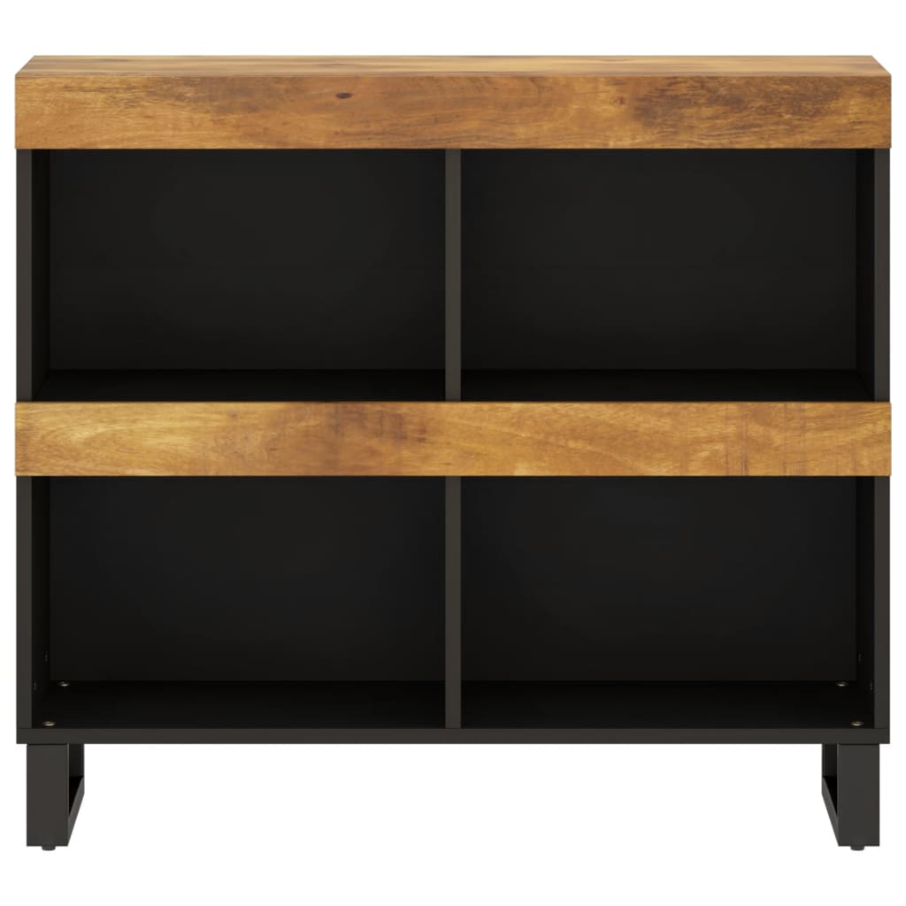 Credenza 85x33x75 cm in Legno Massello di Mangocod mxl 80566