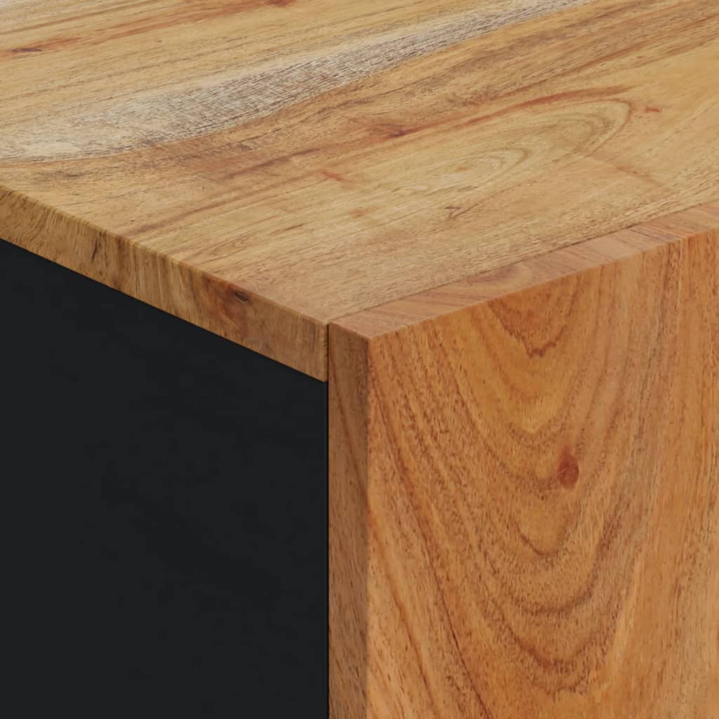 vidaXL Credenza con Anta 40x31x75 cm in Legno Massello di Acacia
