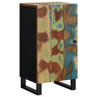 Credenza con Anta 40x31x75 cm in Legno Massello di Recupero 352911