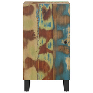 Credenza con Anta 40x31x75 cm in Legno Massello di Recupero 352911