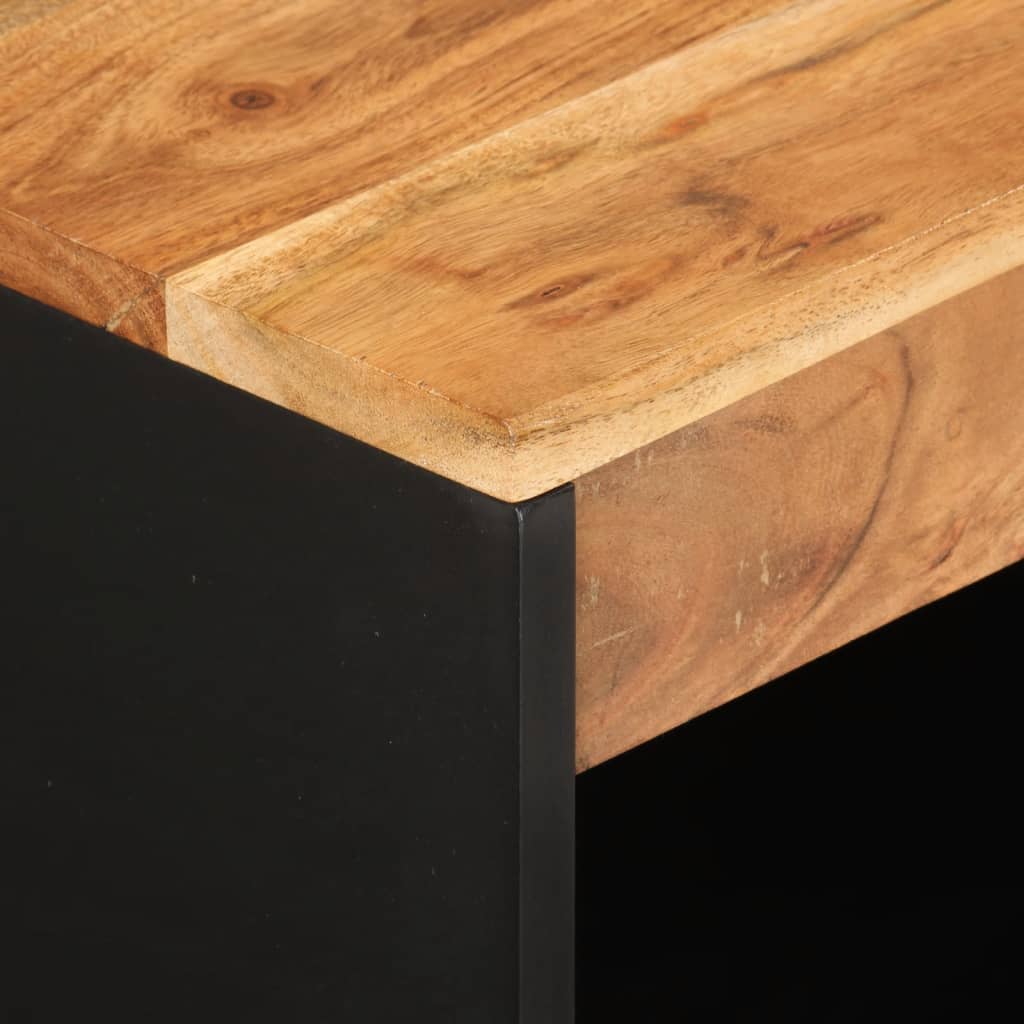 Credenza con 2 Ante 60x33x75 cm in Legno Massello di Acacia 352914