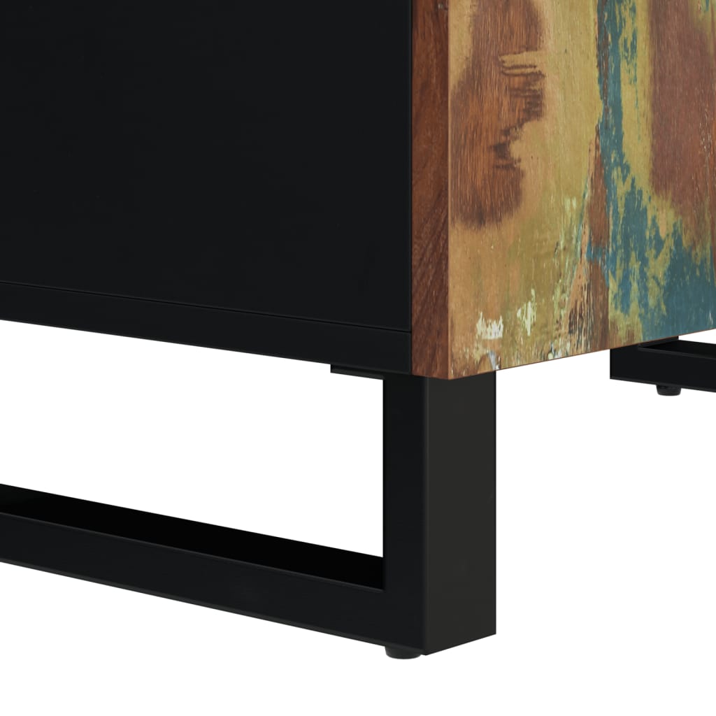 Credenza con 2 Ante 60x33x75 cm in Legno Massello di Recupero 352915