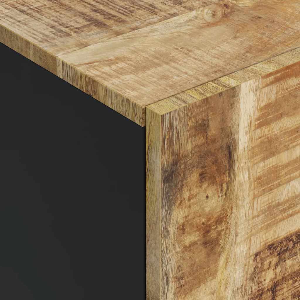 Credenza con 4 Ante 60x33x75 cm in Legno Massello di Mango 352917