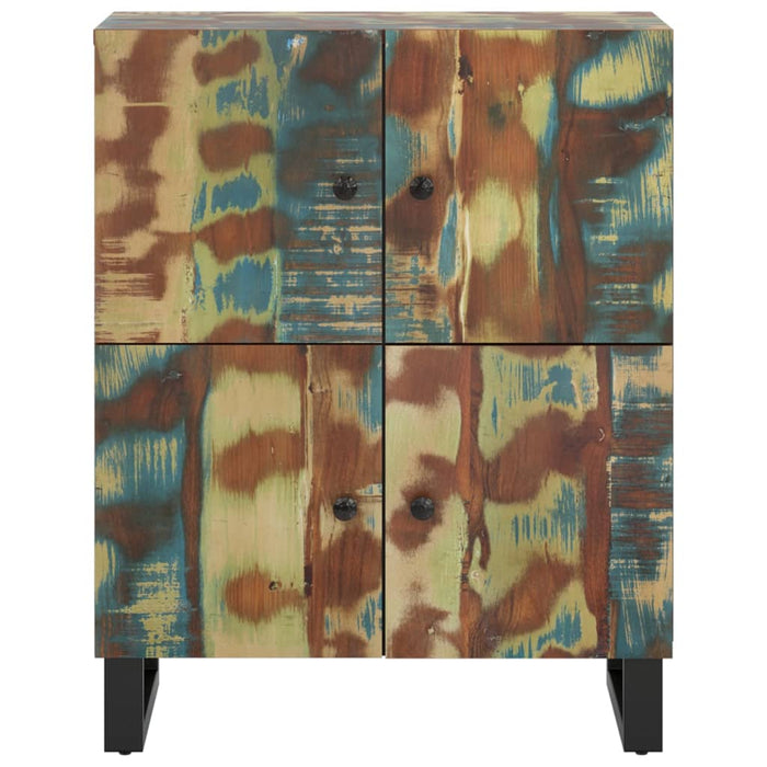 Credenza con 4 Ante 60x33x75 cm in Legno Massello di Recuperocod mxl 130251