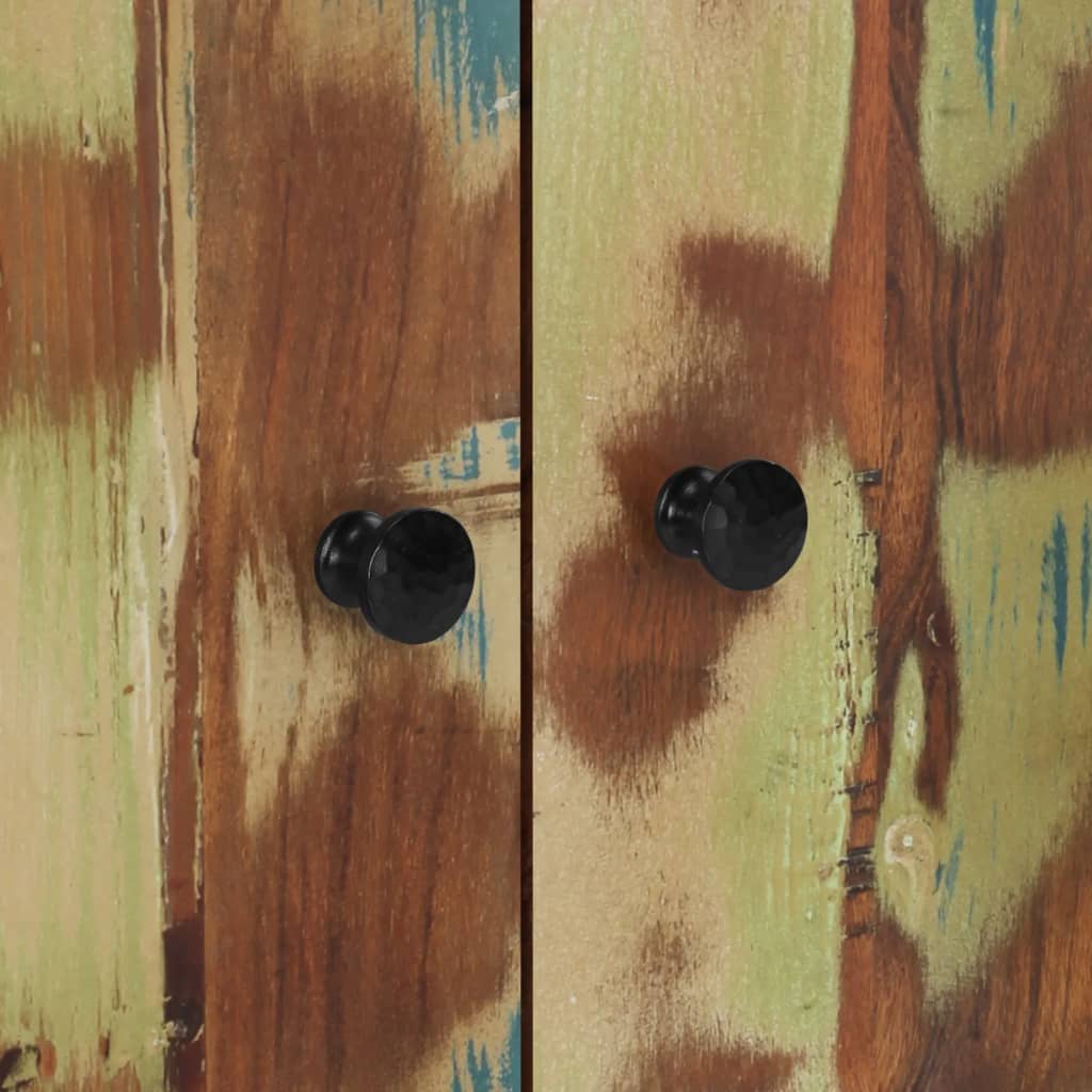 Credenza con 4 Ante 60x33x75 cm in Legno Massello di Recupero 352919