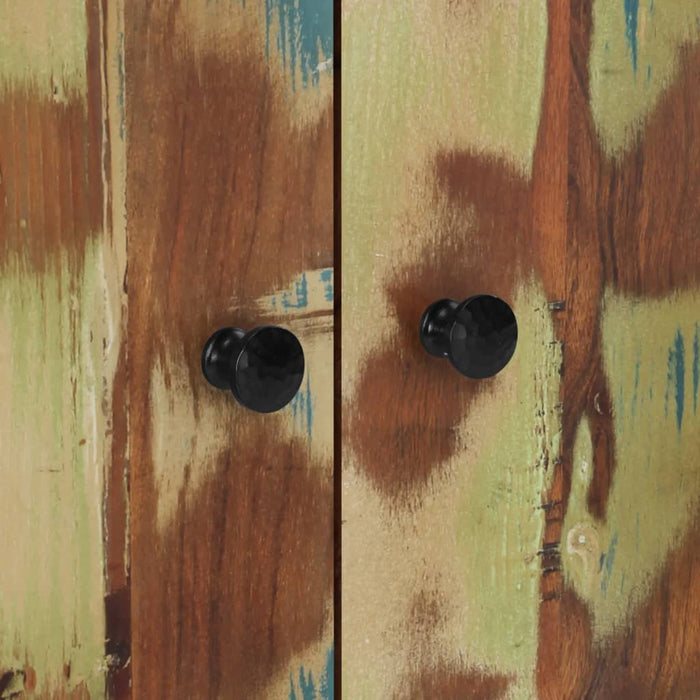 Credenza con 4 Ante 60x33x75 cm in Legno Massello di Recupero 352919