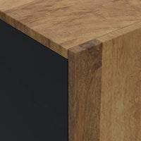 Credenza con 4 Ante 60x33x75 cm in Legno Massello di Mango 352920