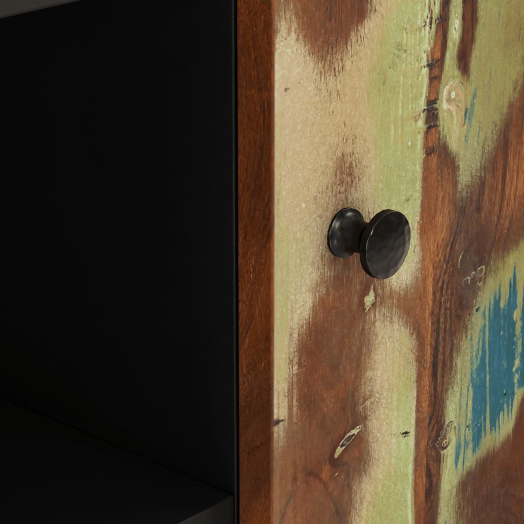 Credenza con 2 Ante 90x33x75 cm in Legno Massello di Recupero 352927