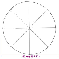 Paracadute da Gioco per Bambini Ø3,5 m in Tessuto 94239