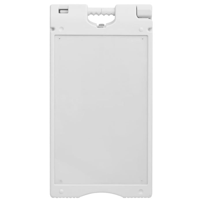 Lavagna da Marciapiede a Cavalletto Grigia 45x7x84,5 cm in HDPE 154403