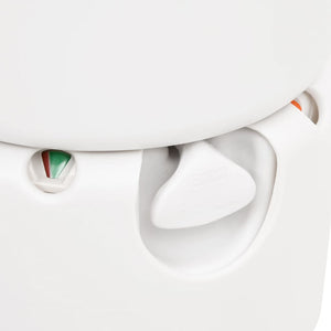 Toilette Integrata da Campeggio Bianca 24x17 L HDPE e Acciaio 154409