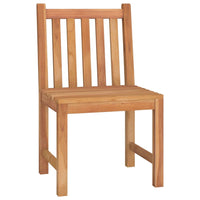 Set da Pranzo per Giardino 4 pz in Legno Massello di Teak cod mxl 44599