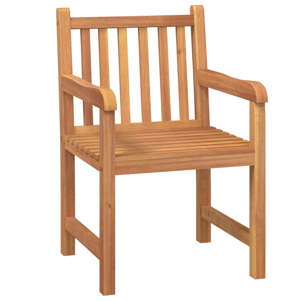 Set da Pranzo per Giardino 5 pz in Legno Massello di Teak cod mxl 44598