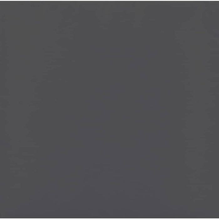 Poggiapiedi da Giardino con Cuscino in Polyrattan Grigio Scuro 364136