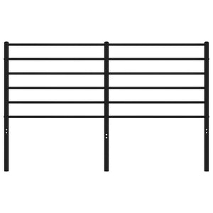 Testiera in Metallo Nero 120 cm 352350