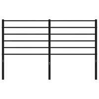 Testiera in Metallo Nero 140 cm 352352