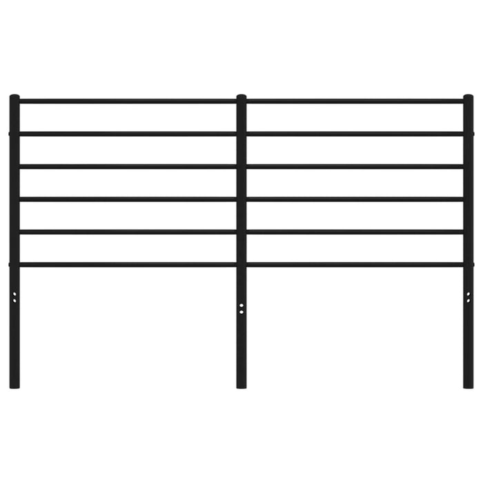 Testiera in Metallo Nero 140 cm 352352